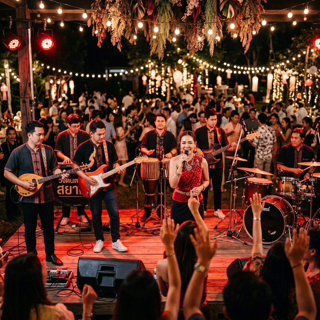 Live Thai Band Outdoor Party