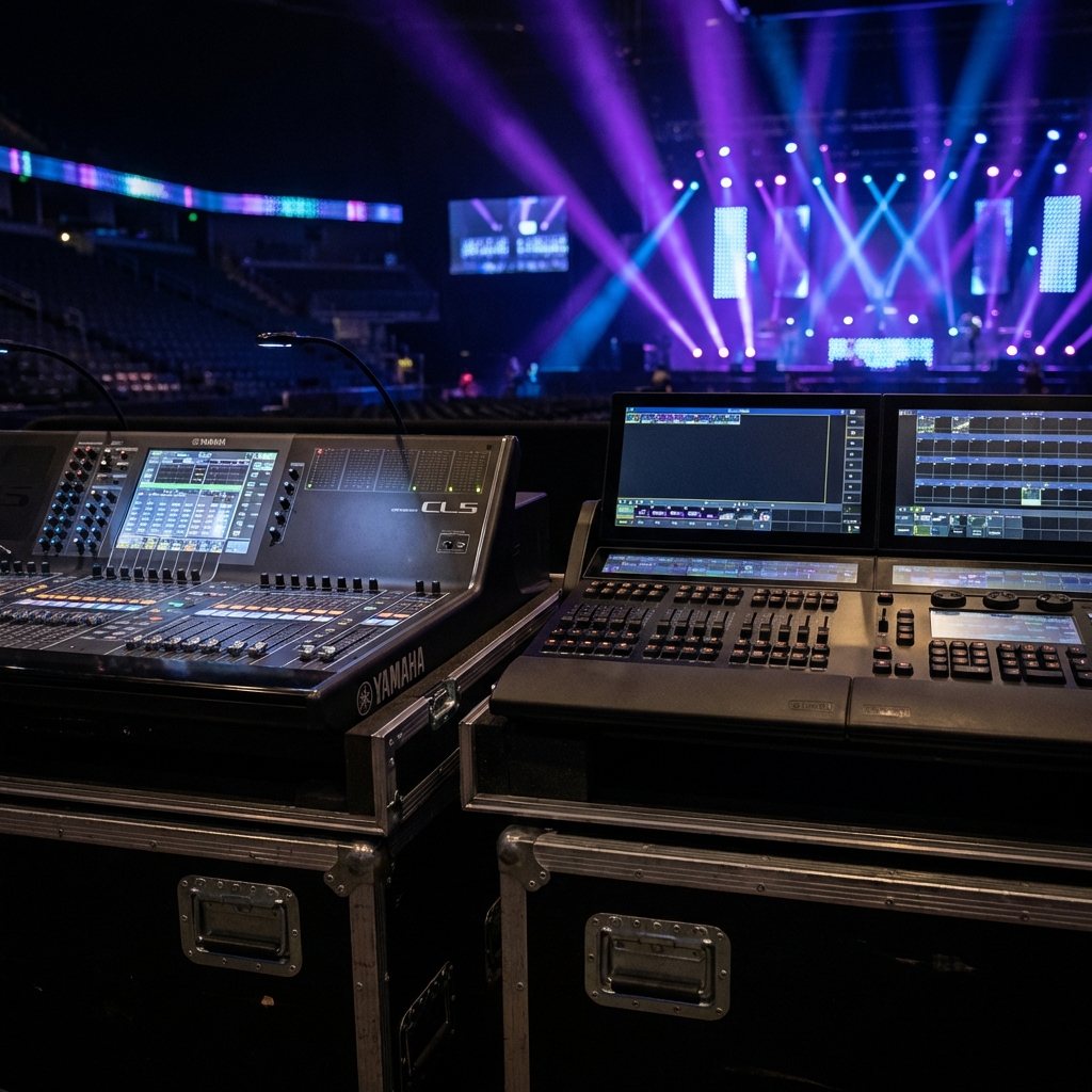 Yamaha CL5 and GrandMA3 Setup